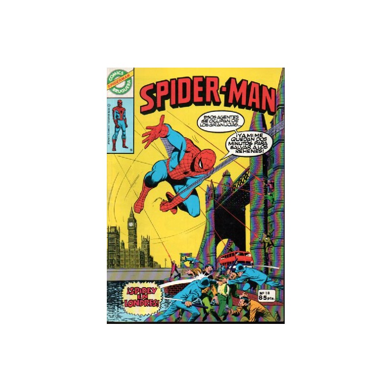 SPIDERMAN ED.BRUGUERA NUMEROS 18 AL 70 A FALTA DE 13 COMICS ( 38 COMICS )