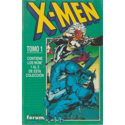 X-MEN VOL.1 Nº 1 AL 25, ED.FORUM EN 5 RETAPADOS, POR CHRIS CLAREMONT Y JIM LEE