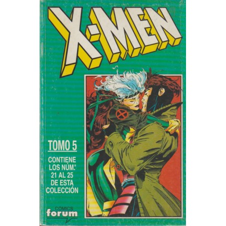 X-MEN VOL.1 ED.FORUM NUMEROS 16 AL 25 , EN 2 RETAPADOS