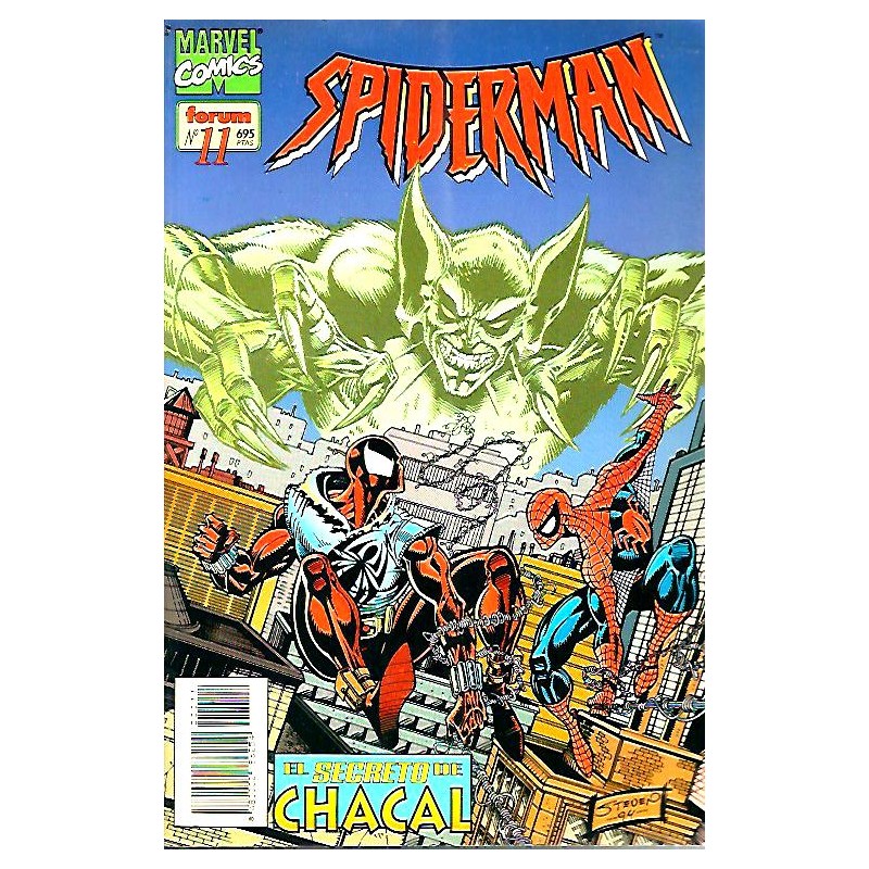 SPIDERMAN VOL.2 ED.FORUM Nº 11 : EL SECRETO DEL CHACAL