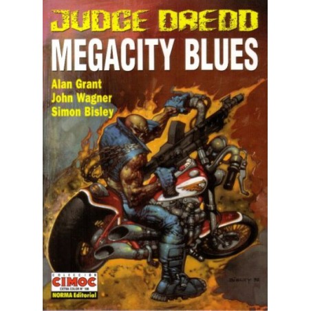 CIMOC EXTRA COLOR Nº 108 JUDGE DREDD MEGACITY BLUES POR SIMON BISLEY