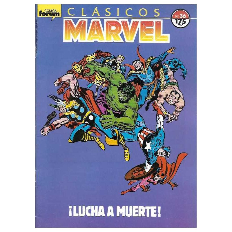 CLASICOS MARVEL_COLECCION COMPLETA 41 COMICS