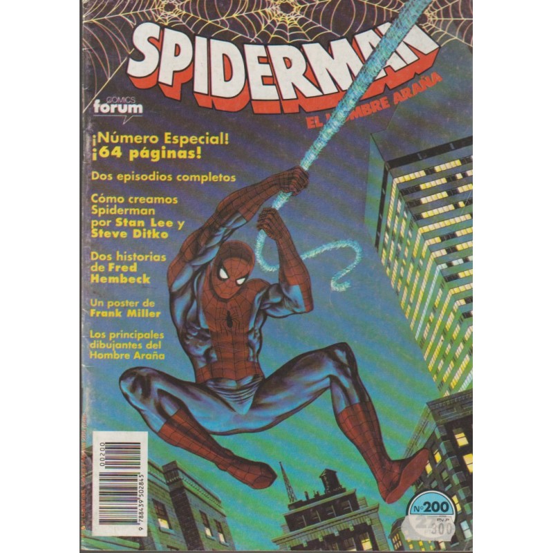 SPIDERMAN EDITORIAL FORUM VOL.1 Nº 200