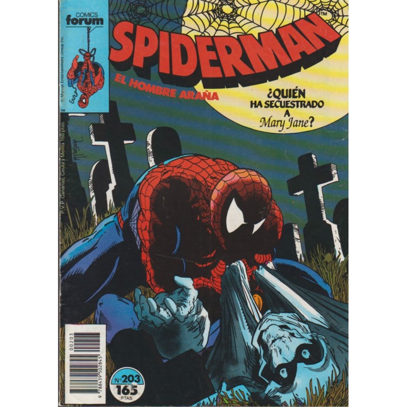 SPIDERMAN EDITORIAL FORUM VOL.1 Nº 203