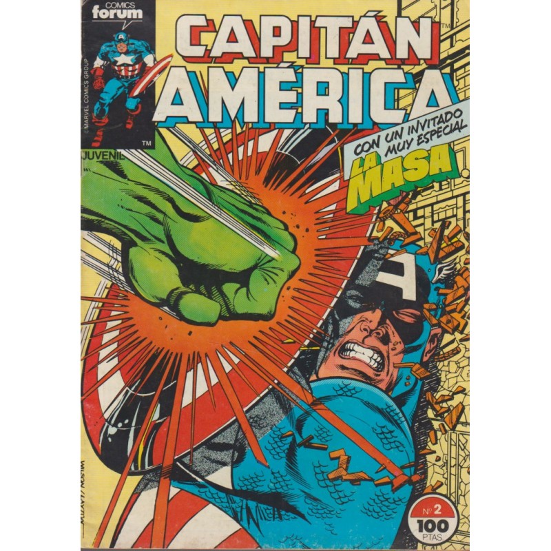 CAPITAN AMERICA VOL.1 ED.FORUM Nº 2