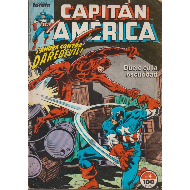 CAPITAN AMERICA VOL.1 ED.FORUM Nº 4