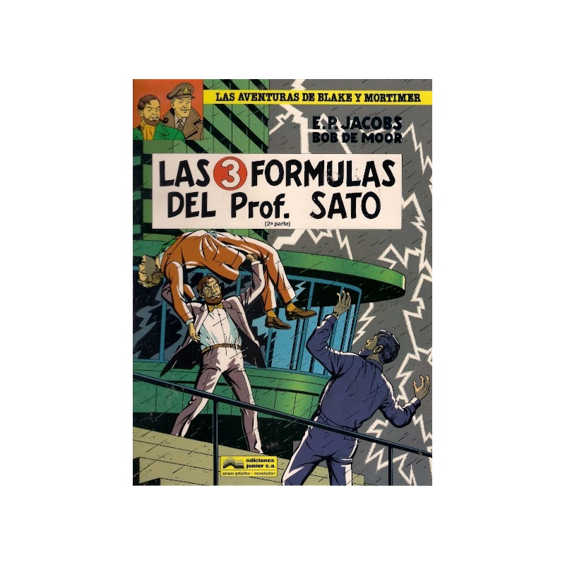 BLAKE Y MORTIMER ED.GRIJALBO Nº 8 Y 12 LAS 3 FORMULAS DEL PROFESOR SATO,COMPLETA 2 ALBUMES