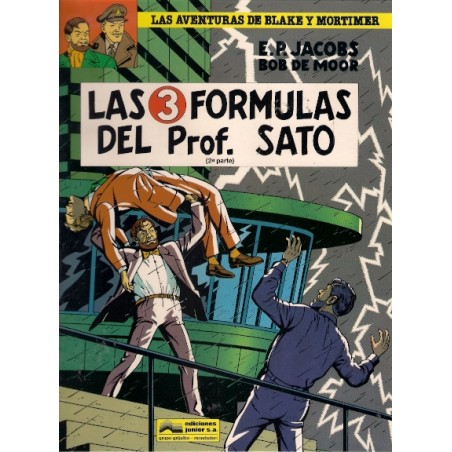 BLAKE Y MORTIMER ED.GRIJALBO Nº 8 Y 12 LAS 3 FORMULAS DEL PROFESOR SATO,COMPLETA 2 ALBUMES