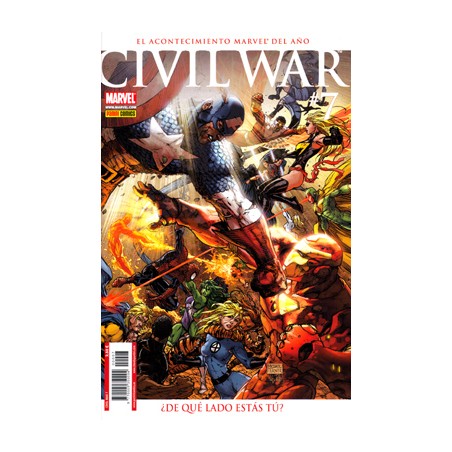 CIVIL WAR COL.COMPLETA Nº 1 AL 7