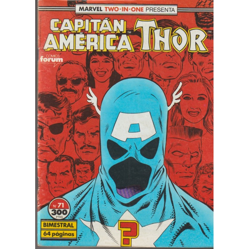 CAPITAN AMERICA VOL.1 ED.FORUM Nº 71