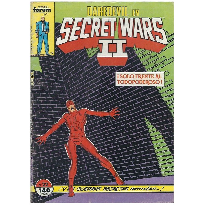 SECRET WARS ED.FORUM NUMEROS SUELTOS DISPONIBLES