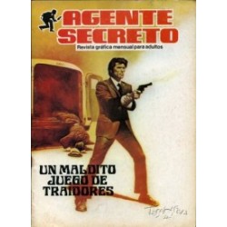 AGENTE SECRETO REVISTA GRAFICA MENSUAL PARA ADULTOS Nº 4,5,8 AL 12