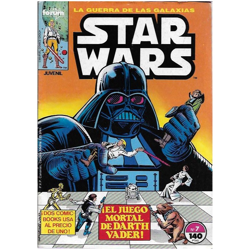 LA GUERRA DE LAS GALAXIAS STAR WARS ED.FORUM Nº 7