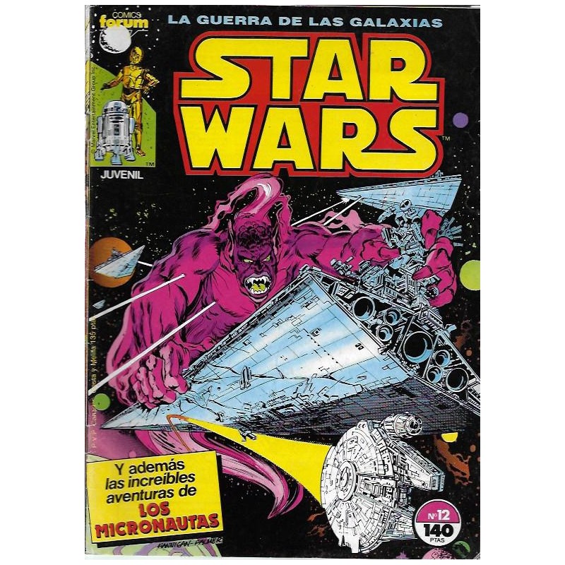 LA GUERRA DE LAS GALAXIAS STAR WARS Nº 12 ED.FORUM