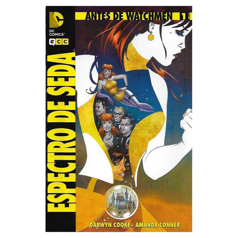 ANTES DE WATCHMEN - ESPECTRO DE SEDA Nº 1 A 4,COLECCION COMPLETA