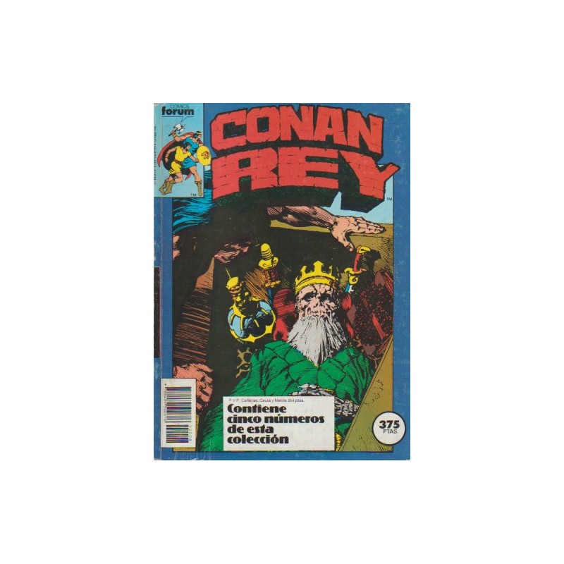 CONAN REY Nº 61 AL 65 EN UN RETAPADO