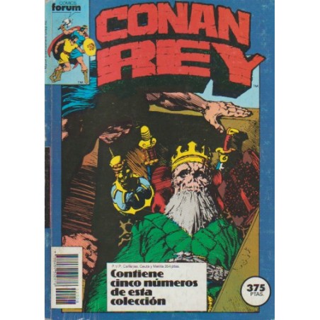 CONAN REY Nº 61 AL 65 EN UN RETAPADO