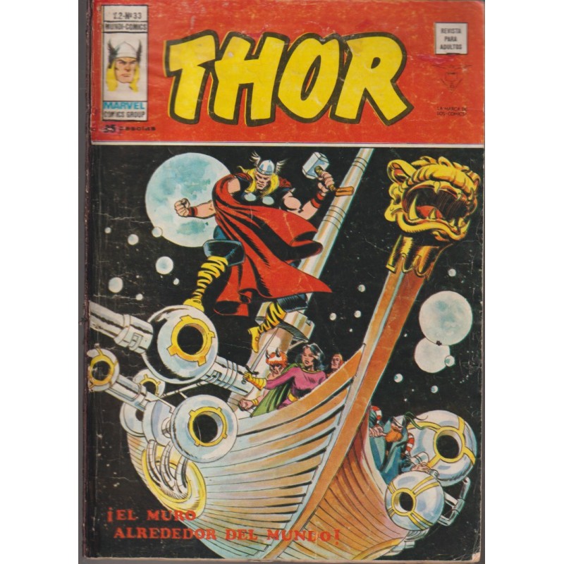 THOR ED.VERTICE VOL.2 Nº 33 ¡ EL MURO ALREDEDOR DEL MUNDO ¡