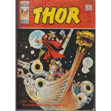 THOR ED.VERTICE VOL.2 Nº 33 ¡ EL MURO ALREDEDOR DEL MUNDO ¡