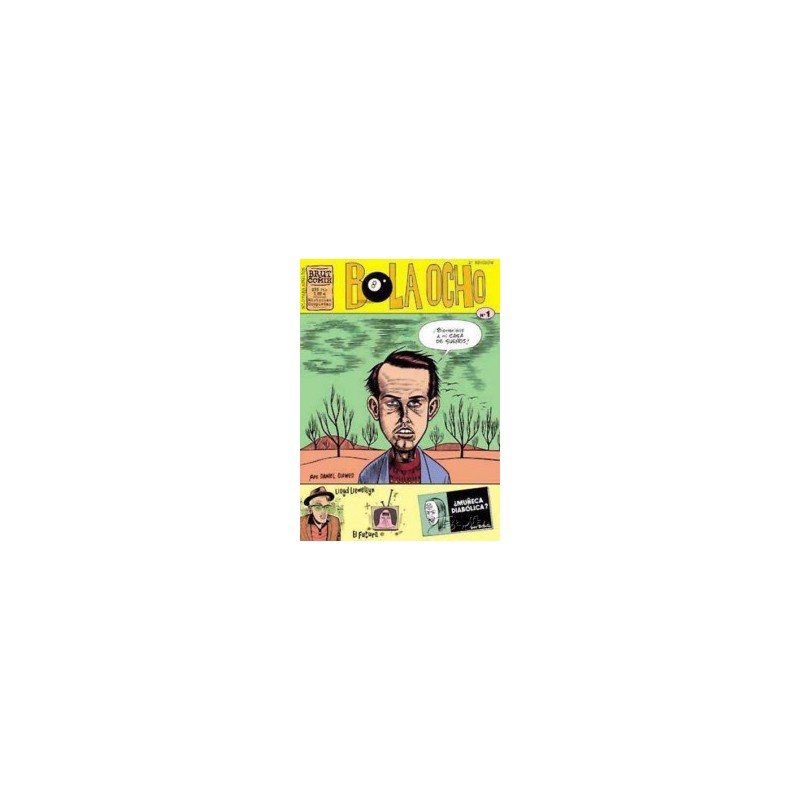 BRUT COMIX BOLA OCHO Nº 1 Y 2 POR DANIEL CLOWES