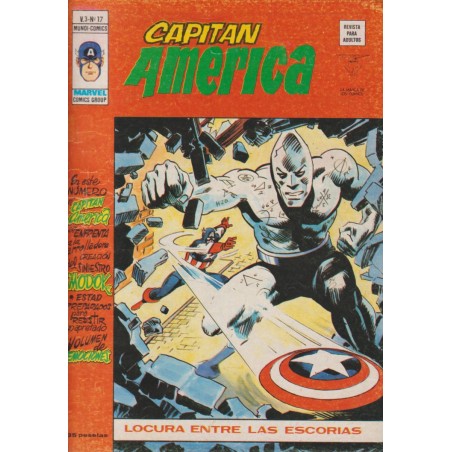 CAPITAN AMERICA VERTICE VOL.3 Nº 17 - LOCURA ENTRE LAS ESCORIAS