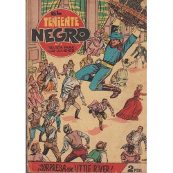 EL TENIENTE NEGRO _ COL.COMPLETA 30 TEBEOS , EDICION ORIGINAL AÑO 1962.