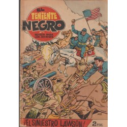 EL TENIENTE NEGRO _ COL.COMPLETA 30 TEBEOS , EDICION ORIGINAL AÑO 1962.