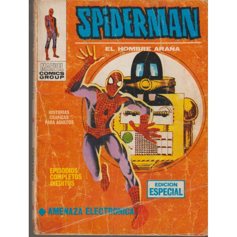 SPIDERMAN ED.VERTICE VOL.1 Nº 4 AMENAZA ELECTRONICA