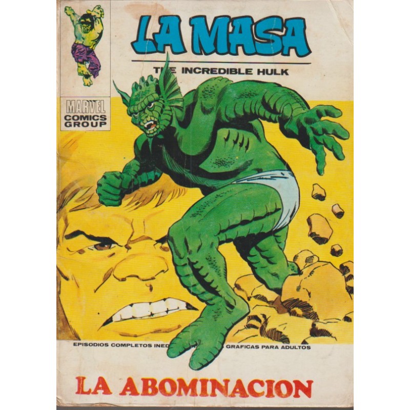 LA MASA ED.VERTICE VOL.1 Nº 28 LA ABOMINACION