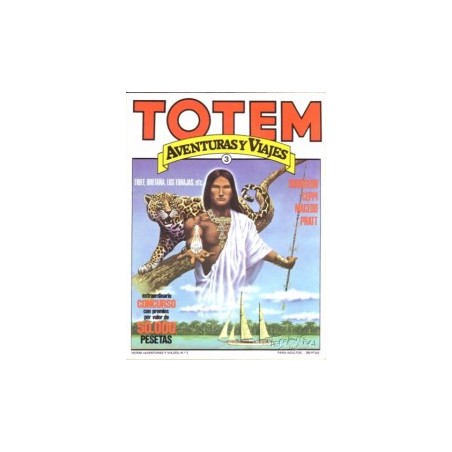 TOTEM AVENTURAS Y VIAJES  COLECCION COMPLETA , 4 REVISTAS DE COMIX