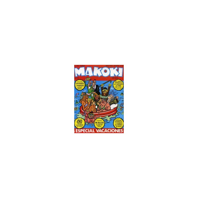 REVISTA MAKOKI 1ª EPOCA Nº 7-8 ESPECIAL VACACIONES