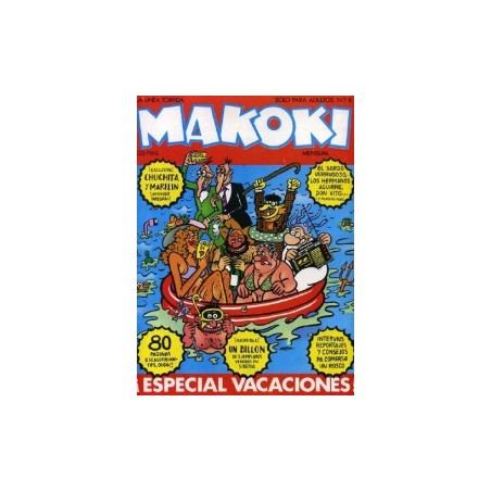 REVISTA MAKOKI 1ª EPOCA Nº 7-8 ESPECIAL VACACIONES