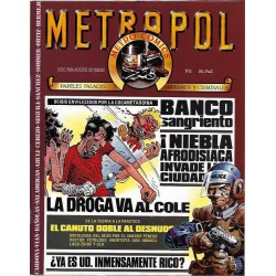 REVISTA METROPOL Nº 1 AL 12 DE 12 , JORDI BERNET, JOSE ORTIZ, CARLOS GIMENEZ ...