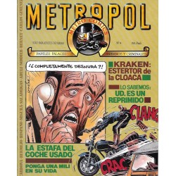 REVISTA METROPOL Nº 1 AL 12 DE 12 , JORDI BERNET, JOSE ORTIZ, CARLOS GIMENEZ ...