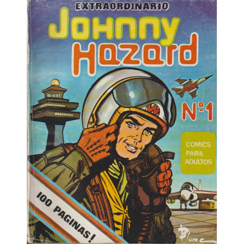 JOHNNY HAZARD EXTRAORDINARIO COL.COMPLETA 4 COMICS