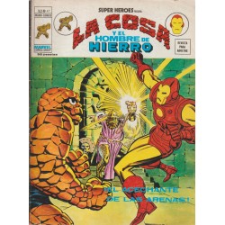 SUPER HEROES PRESENTA ED.VERTICE VOL.2  n. 47 LA COSA Y EL HOMBRE DE HIERRO ¡ EL ACECHANTE DE LAS ARENAS ¡