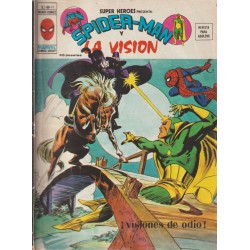 SUPER HEROES PRESENTA VOL.2 ED.VERTICE Nº 48 SPIDERMAN Y LA VISION : ¡ VISIONES DE ODIO ¡