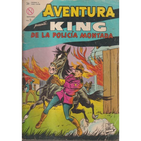 AVENTURA PRESENTA Nº 321 KING DE LA POLICIA MONTADA