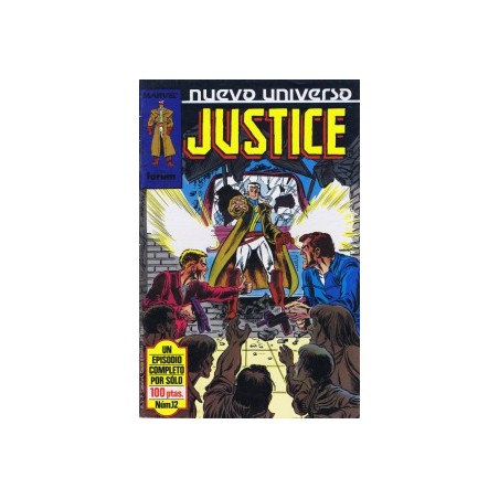 NUEVO UNIVERSO MARVEL JUSTICE Nº 1 A 12, COL.COMPLETA