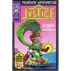 NUEVO UNIVERSO MARVEL JUSTICE Nº 1 A 12, COL.COMPLETA