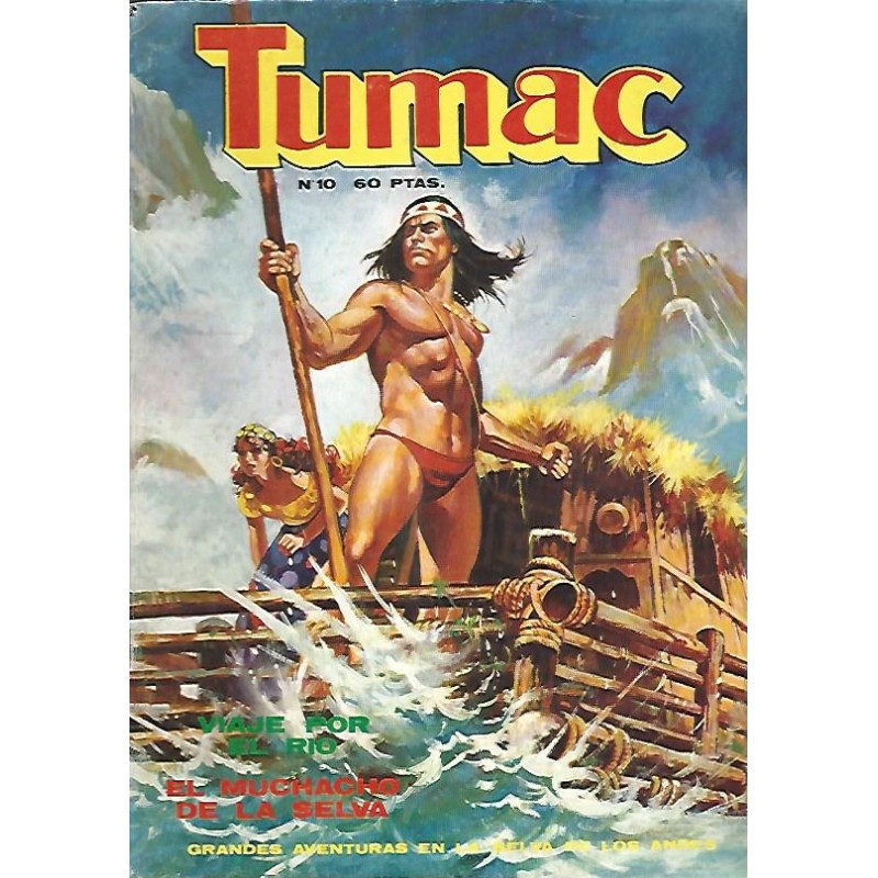 TUMACV Nº 10 VIAJE POR EL RIO Y EL MUCHACHO DE LA SELVA POR JESUS BLASCO