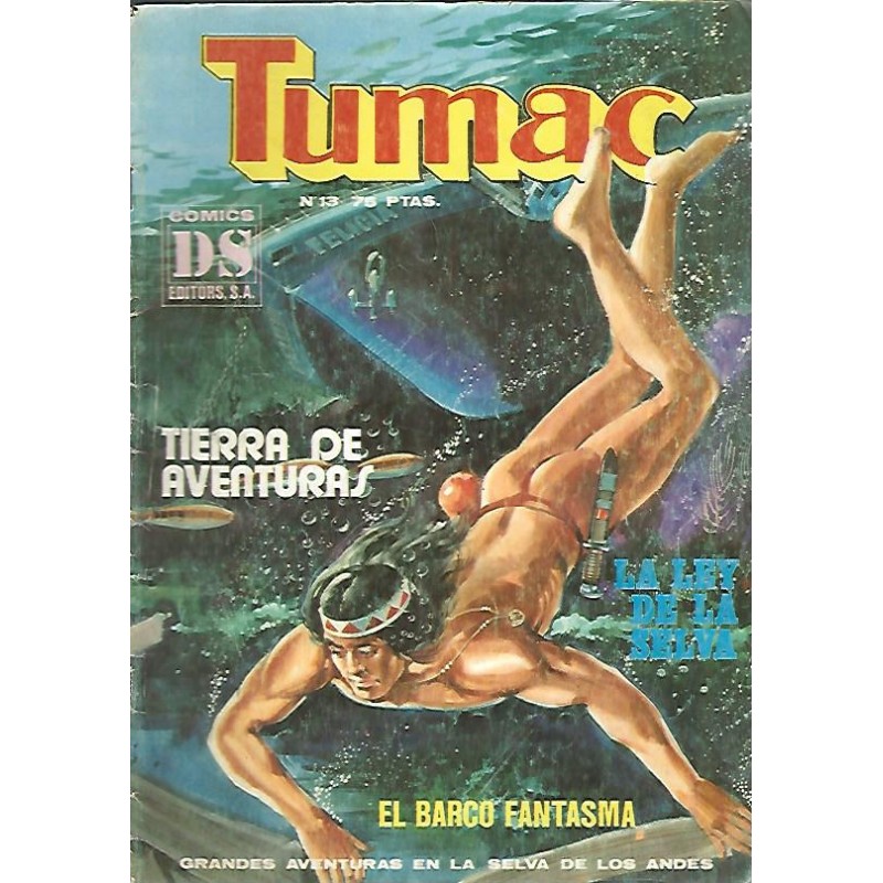 TUMAC Nº 13 TIERRA DE AVENTURAS Y LA LEY DE LA SELVA POR JESUS BLASCO