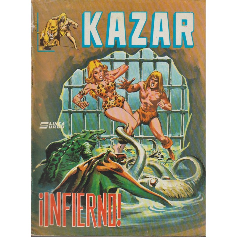 KAZAR EDICIONES SURCO Nº 5 ¡ INFIERNO ¡