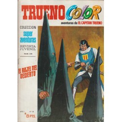 TRUENO COLOR 1ª EPOCA EDITORIAL BRUGUERA  n. 38 EL BAJEL DEL DESIERTO