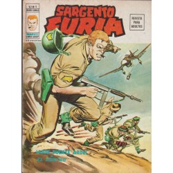 SARGENTO FURIAS ED.VERTICE VOL.2 Nº 9 : ¡ ARDE PUENTE ARDE ¡ , EL ROSTRO