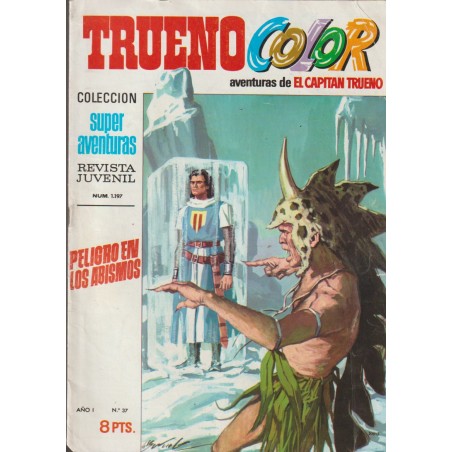 TRUENO COLOR 1º EPOCA EDITORIAL BRUGUERA  n. 37 PELIGRO EN LOS ABISMOS