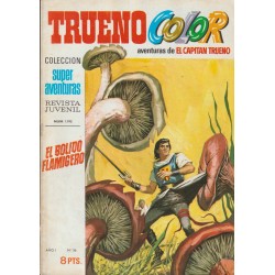TRUENO COLOR 1º EPOCA EDITORIAL BRUGUERA  n. 36 EL BOLIDO FLAMIGERO