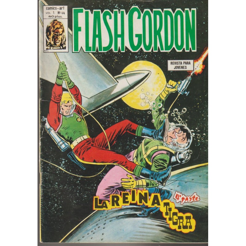 FLASH GORDON ED.VERTICE VOL.1 Nº 44 LA REINA TIGRA 4ª PARTE