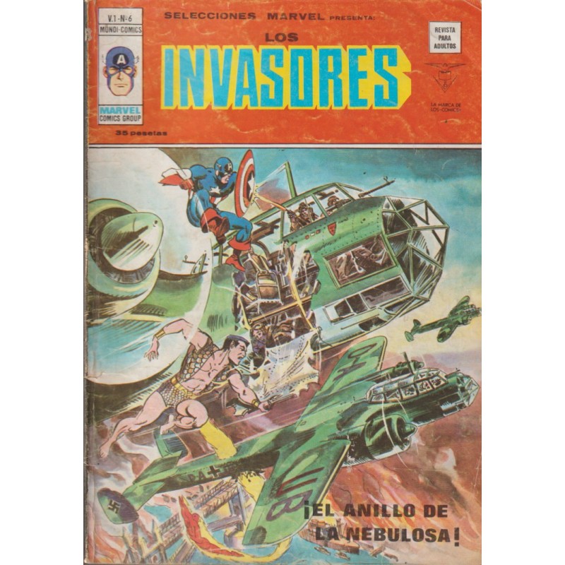 SELECCIONES MARVEL PRESENTA n. 6 LOS INVASORES - EL ANILLO DE LA NEBULOSA