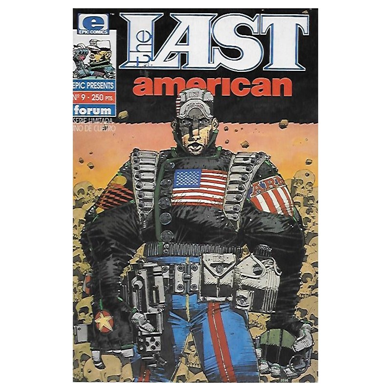 EPIC PRESENTS Nº 9 THE LAST AMERICAN Nº 1 DE 4